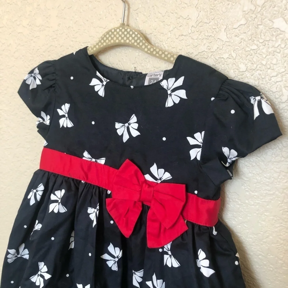 Carters black dress